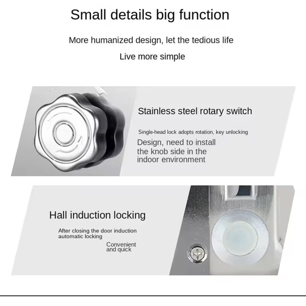 MADTRONIX - Cerradura Inteligente Rim automática + A Prueba de agua