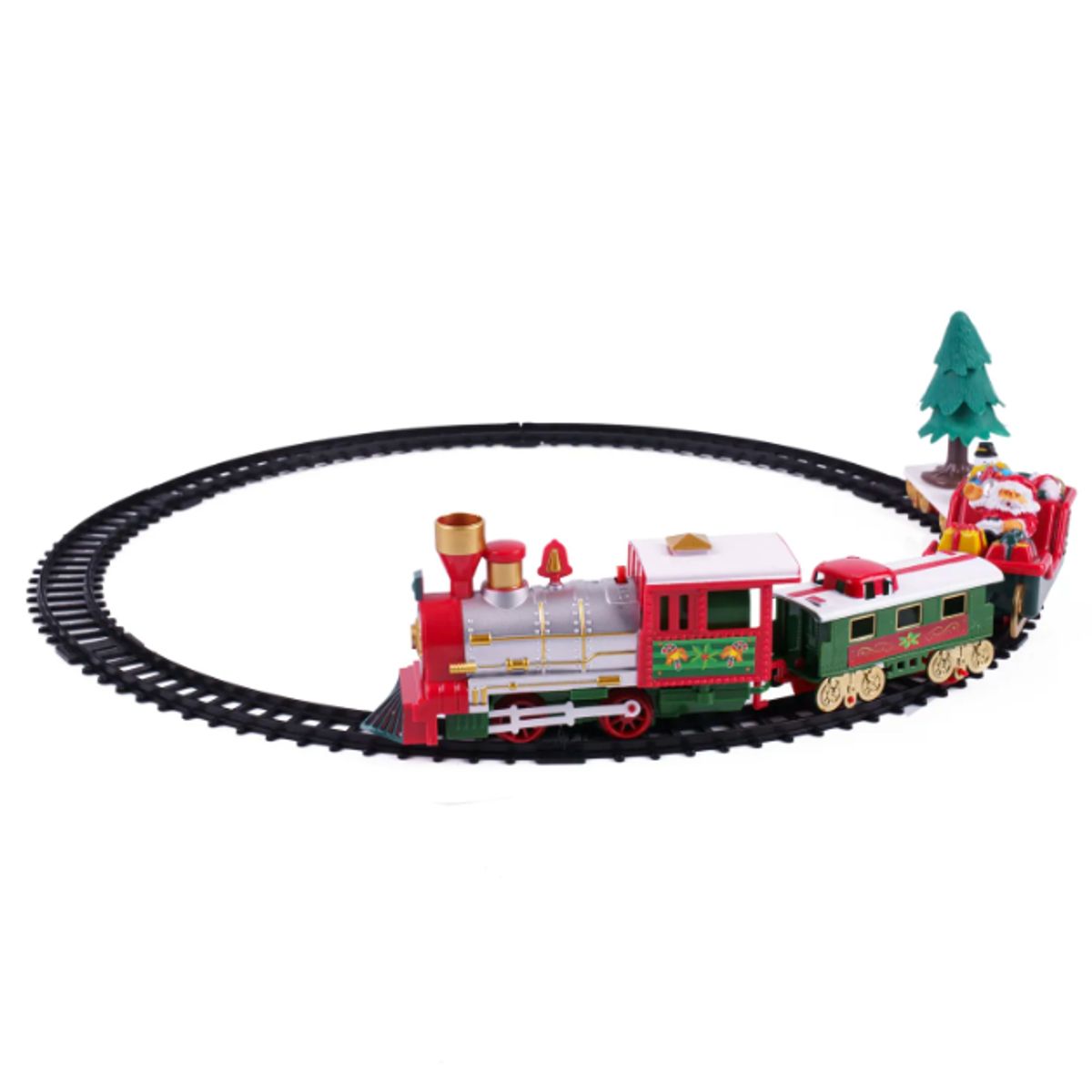 GENERICO - Tren Navideño Musical Juguete con Luces 25 piezas