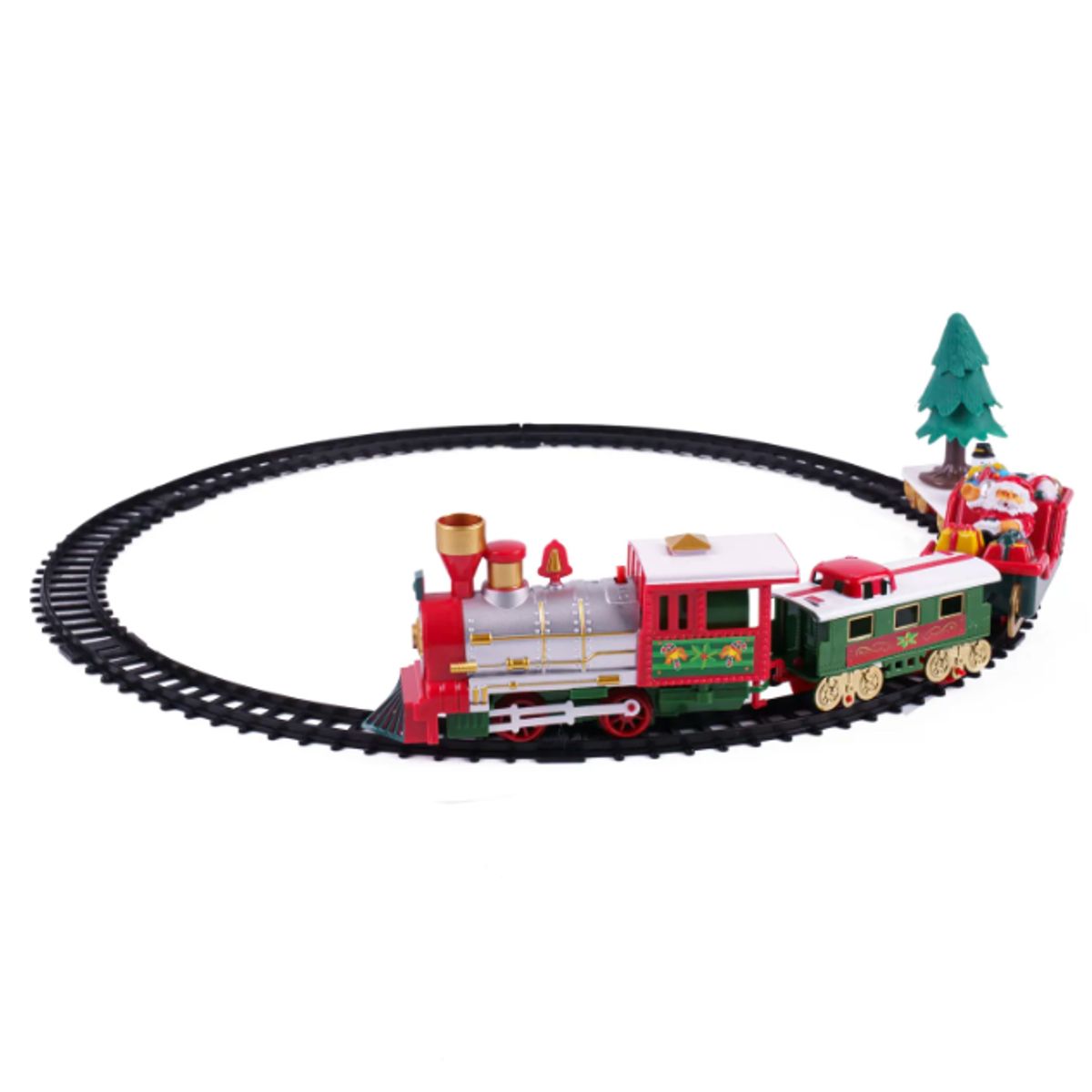 GENERICO - Tren Navideño Musical Juguete con Luces 25 piezas