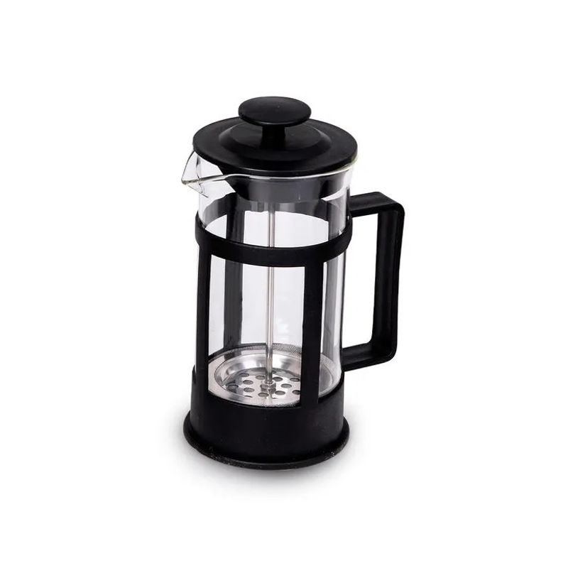 GENERICO - Prensa Francesa 350ml Con Filtro Negro Cafetera