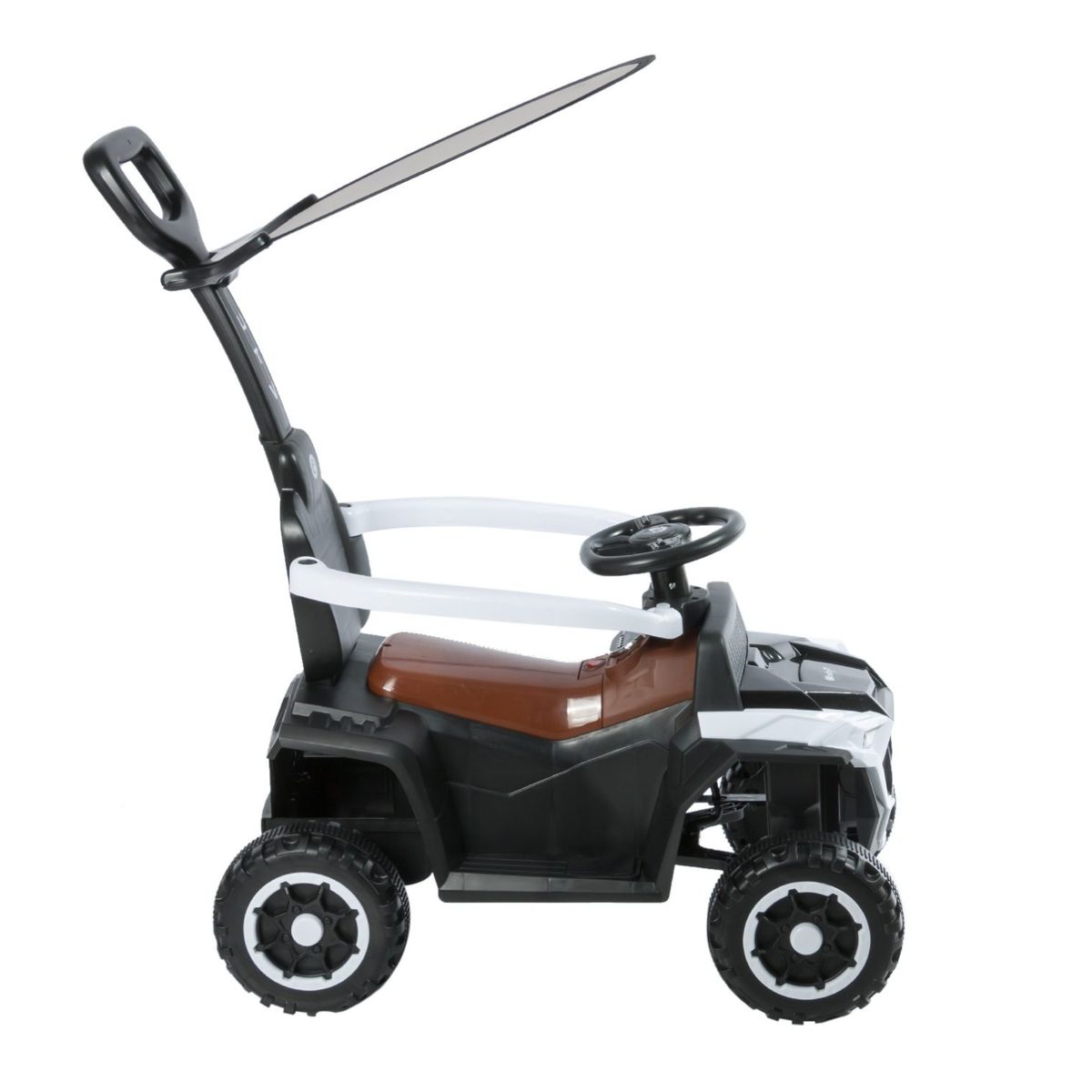 EBABY - Carrito Eléctrico Recargable Musical y Luces Blanco 351w