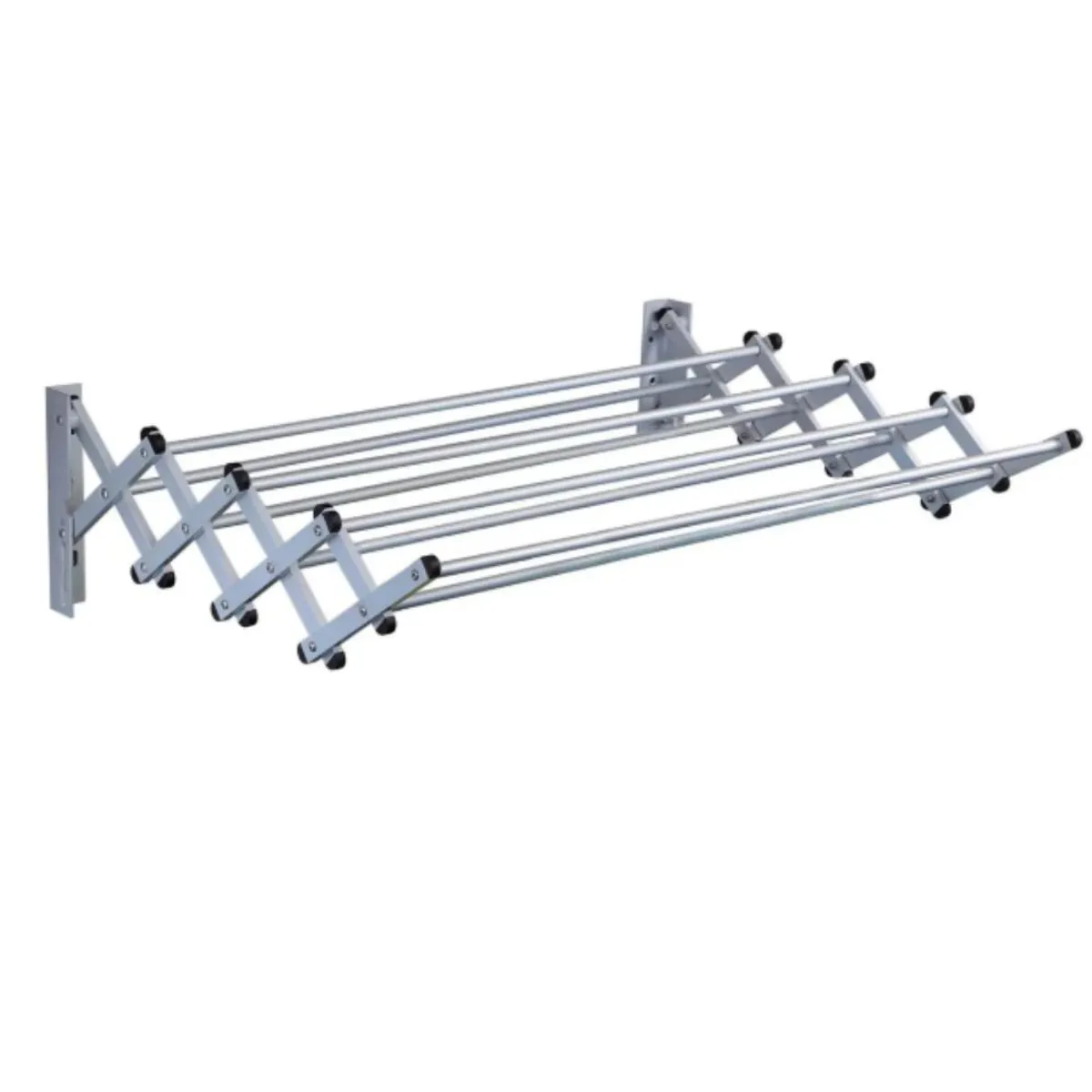 NACIONAL - Tendedero De Ropa Acordeon de pared 60X61X22 cm