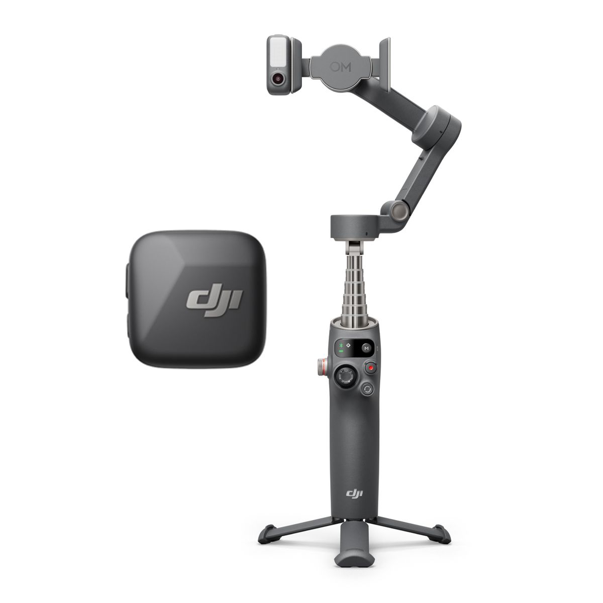 DJI - Estabilizador Para Celulares DJI Osmo Mobile 7P Vlog Combo DJI Mic Mini Transmitter