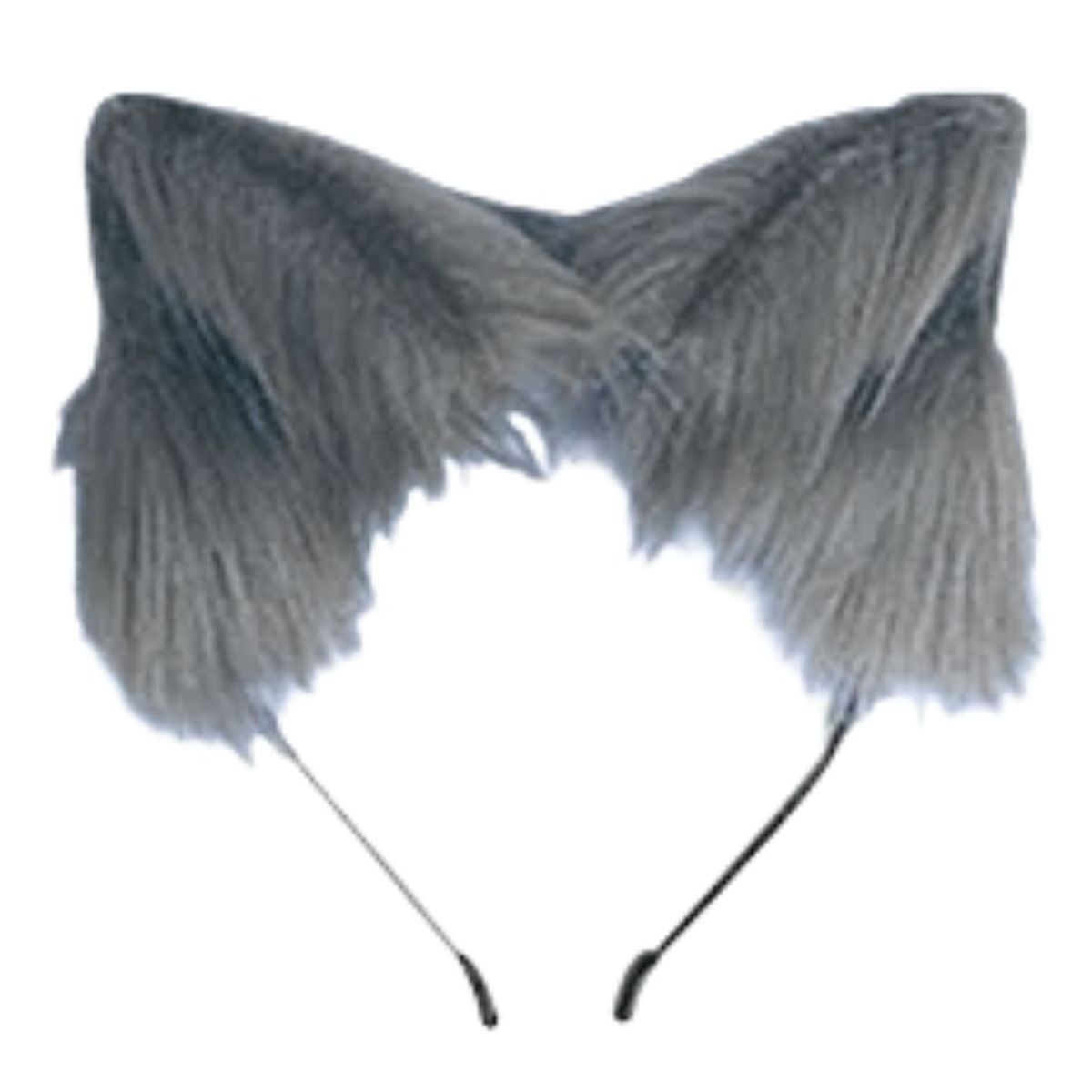GENERICO - Orejas Loba Gris Importado Disfraz - Niños y Adultos