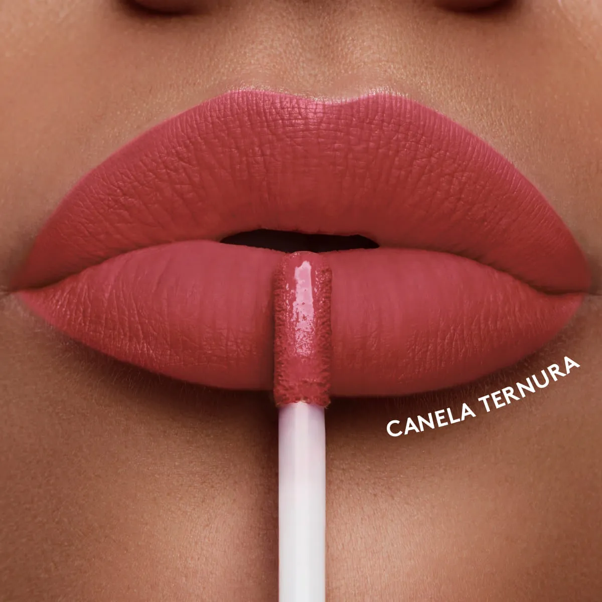 ESIKA - Labial líquido mate COLORFIX 24H LIQUID TATTOO canela ternura