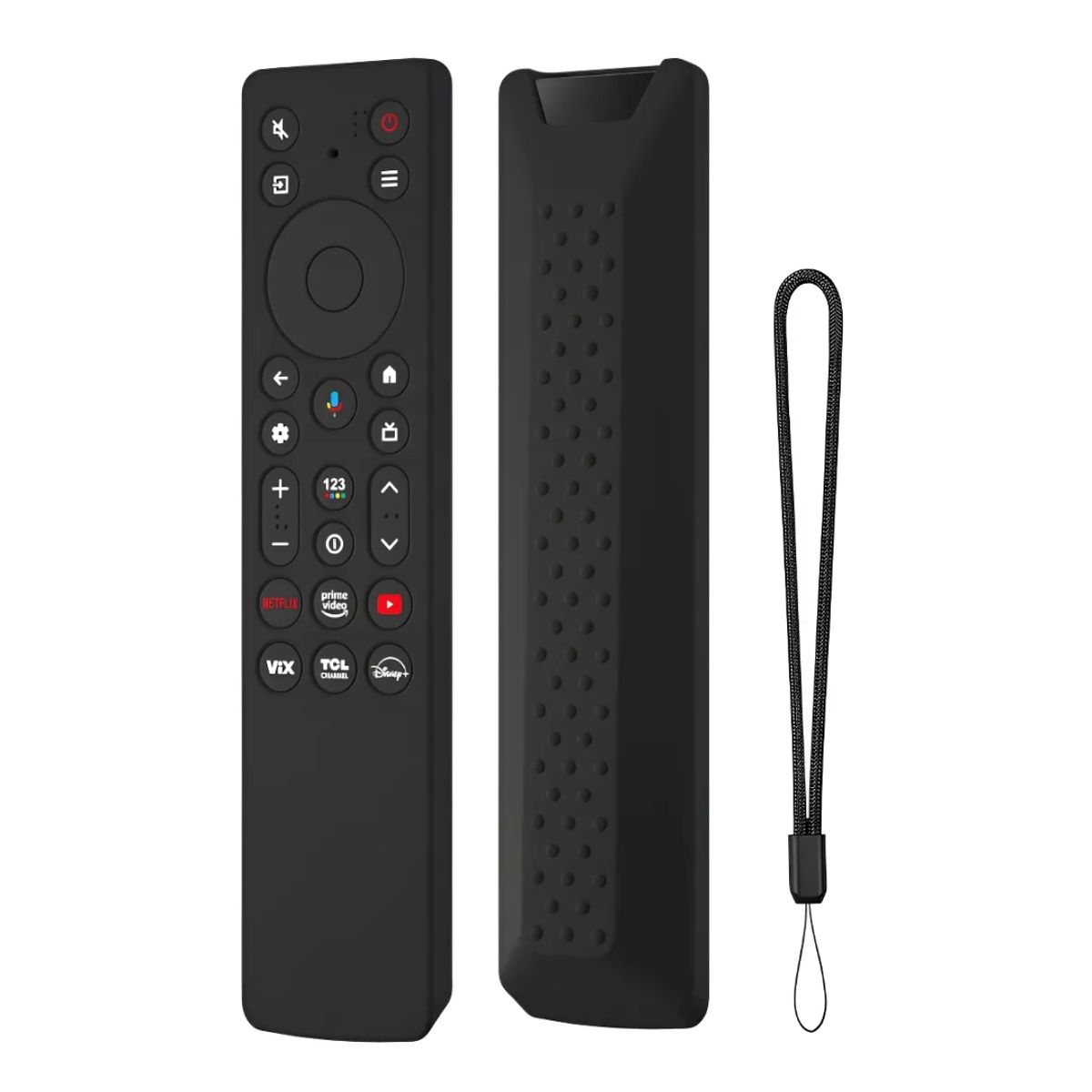 CASE - Funda protector carcasa para Control TCL 2025 negro