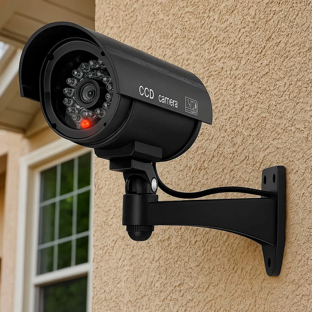 BUYPAL - Camara de Seguridad Simulada con LED Intermitente