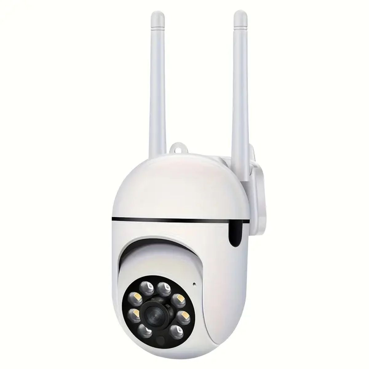 GENERICO - Cámara de Seguridad WiFi 1080P con Visión Nocturna a Color y Audio Bidireccional