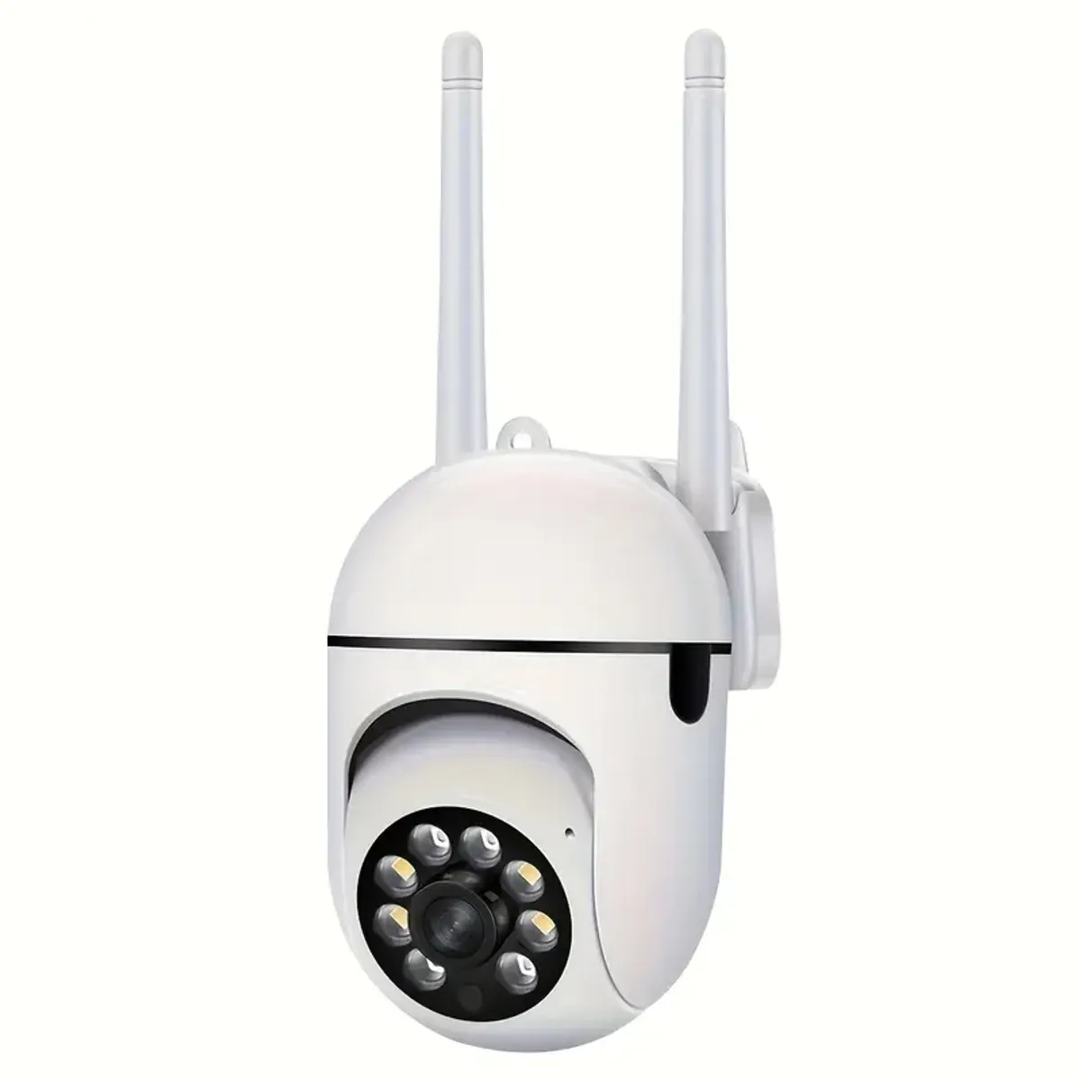 GENERICO - Cámara de Seguridad WiFi 1080P con Visión Nocturna a Color y Audio Bidireccional