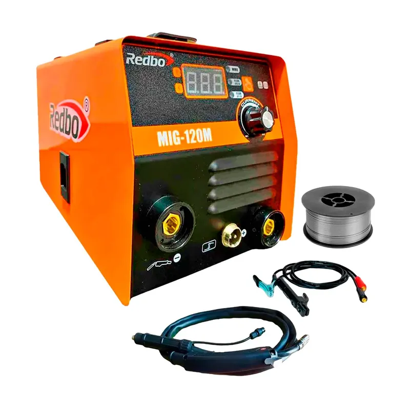 REDBO - Soldadora Inverter Mig-120m Redbo+1kg Alambre 08mm 08e71t
