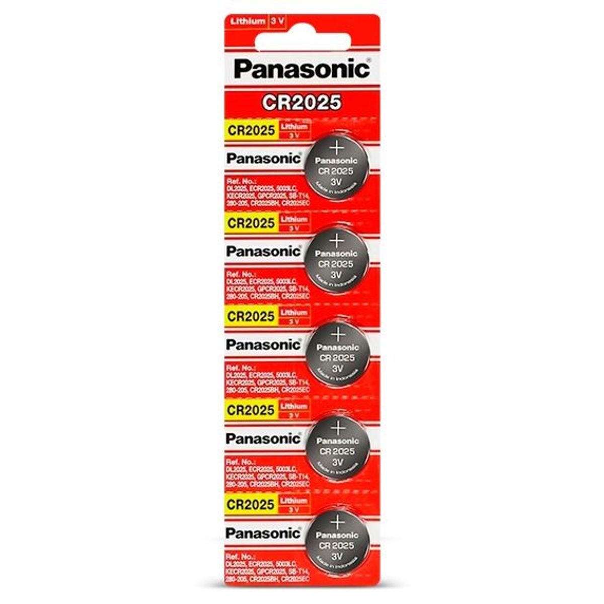 PANASONIC - PILA PANASONIC CR2025 CAJA 100 UNID