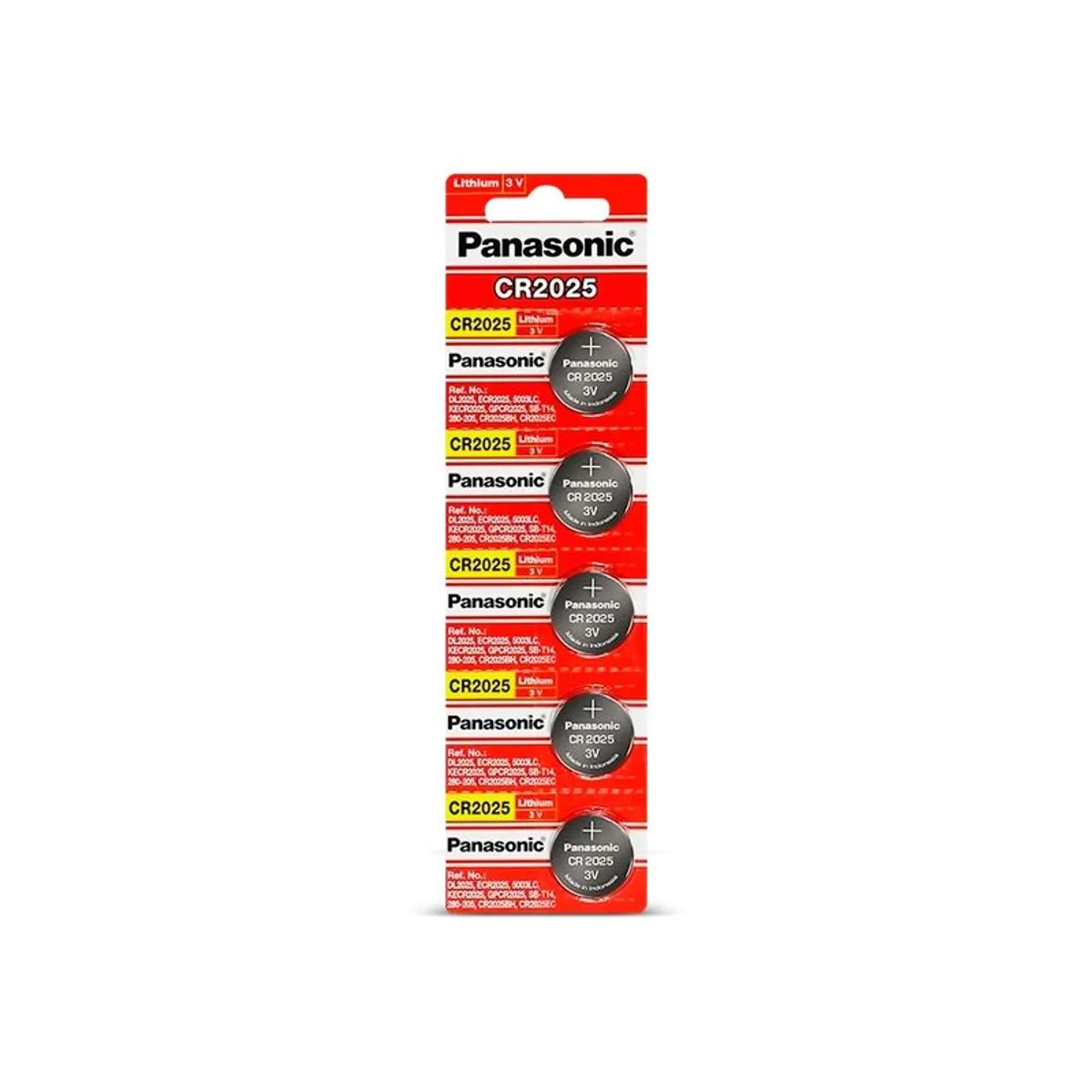 PANASONIC - PILA PANASONIC CR2025 CAJA 100 UNID