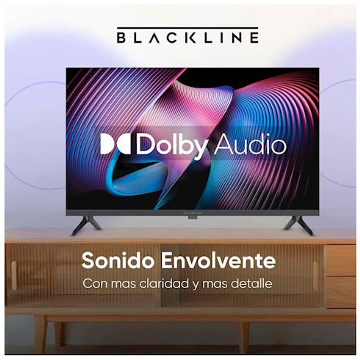 BLACKLINE - Televisor BlackLine 32 HD Smart TV Android BL-TV32HEG5F4PE
