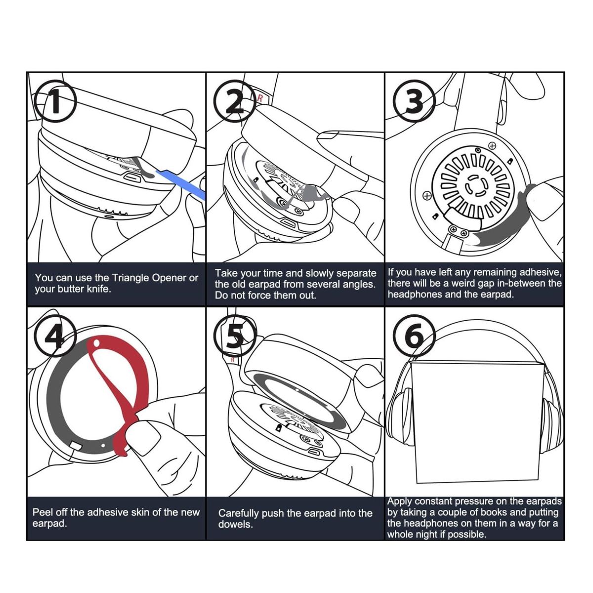 GENERICO - Almohadillas Para Audífonos Beats Solo 2 - 3 gel refrigerante