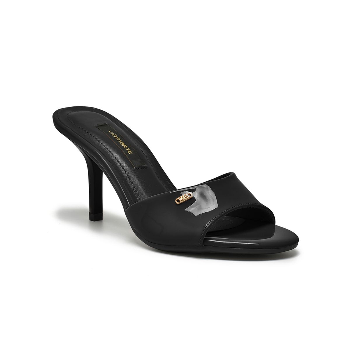 VIA MARTE - Sandalia Via Marte 300001-02 Charol Taco 8.5