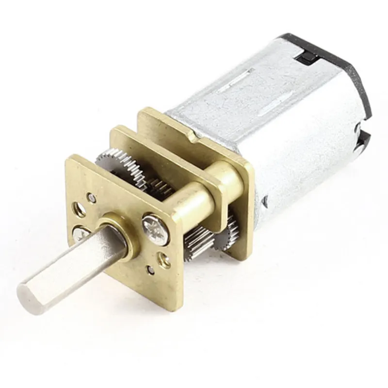 GENERICO - Micro Motor GA12-N20 Caja Reductora Metálica DC 3V a 12V, 35 140 RPM