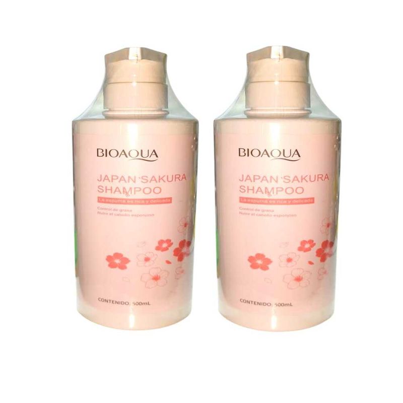 BIOAQUA - DOS SHAMPOO JAPAN SAKURA 500ML BIOAQUA