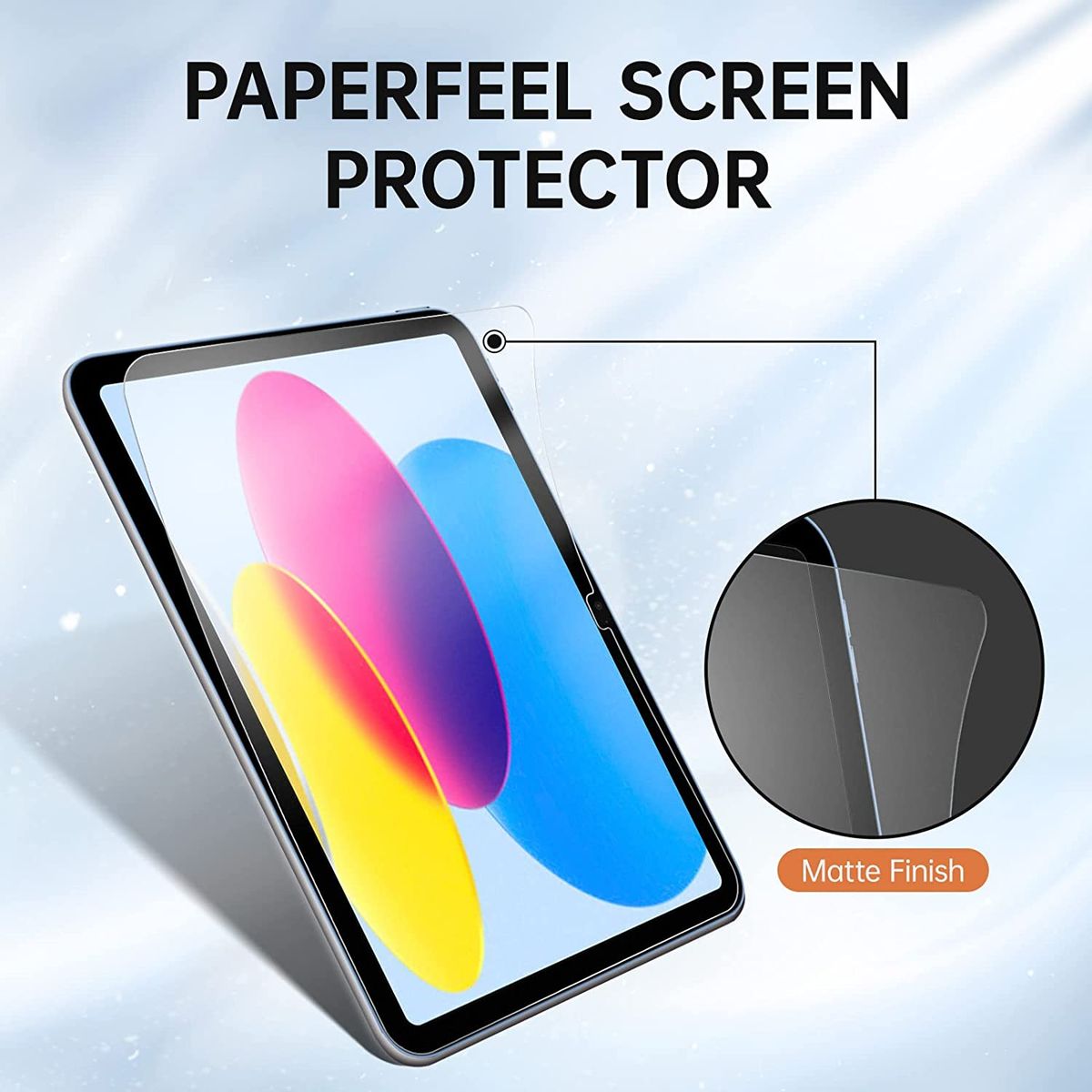 GENERICO - Mica Papel Paperlike de iPad 10ma Gen 10.9 (2022) / iPad A16 (2025)
