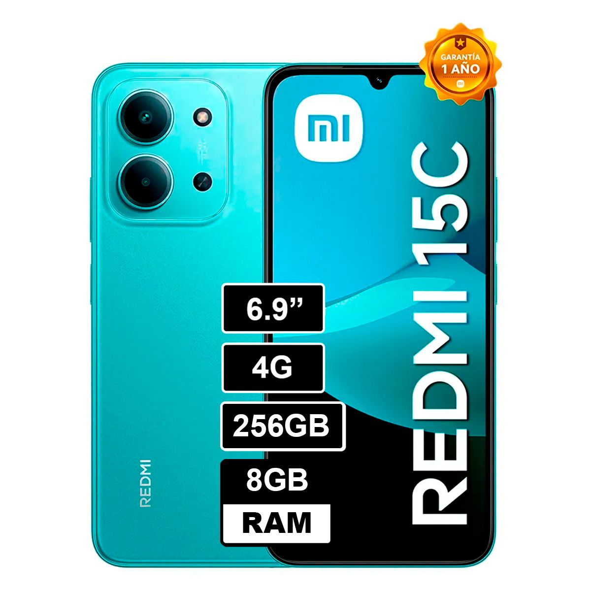 XIAOMI - 15C 8GB 256GB Mint Green