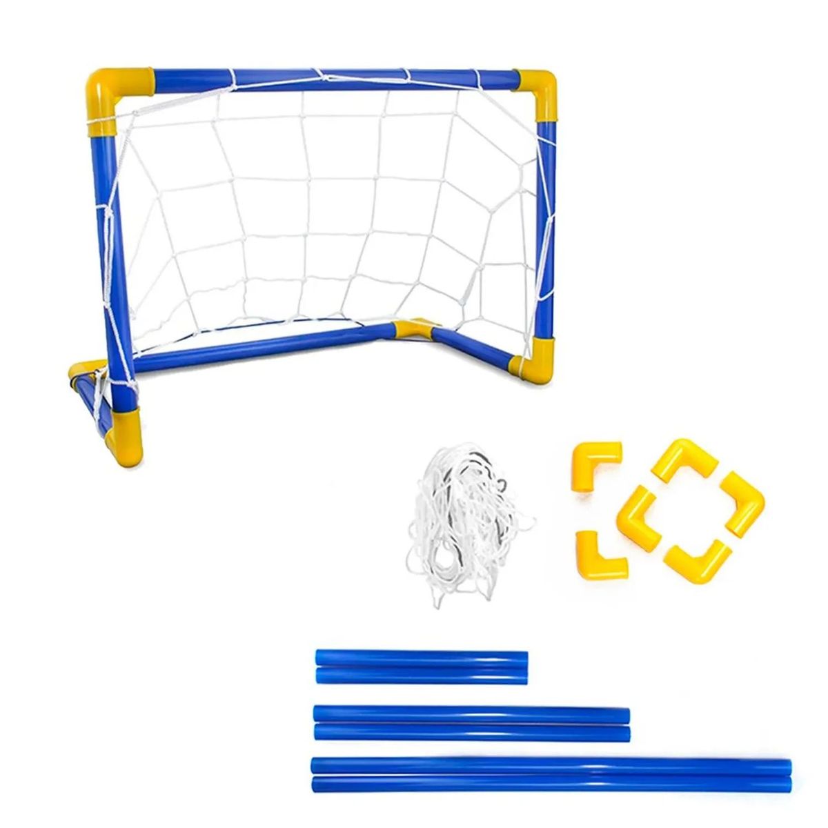 GENERICO - Arco de Futbol Con Pelota Con Inflador Con Red