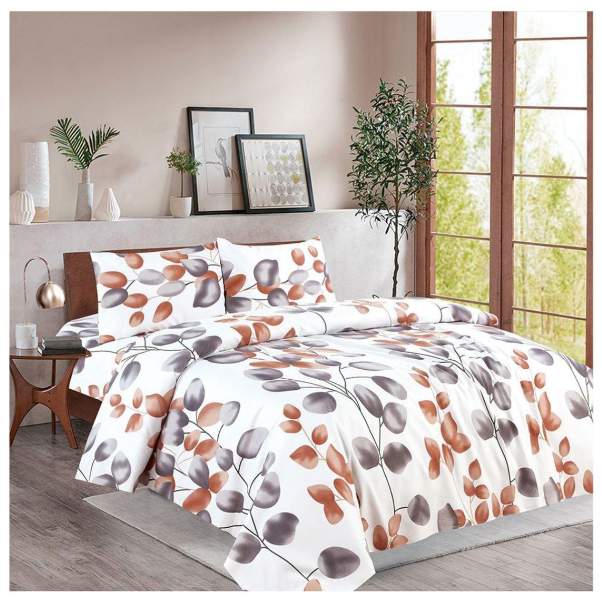 CASATEX - JUEGO DE SÁBANAS CASATEX CON DISEÑO DE 2 PLAZAS