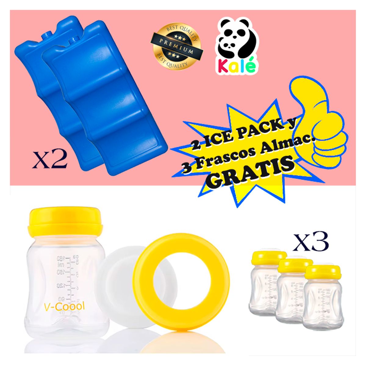 KALE - Pack Cooler Bolso Lonchera Térmica Materna