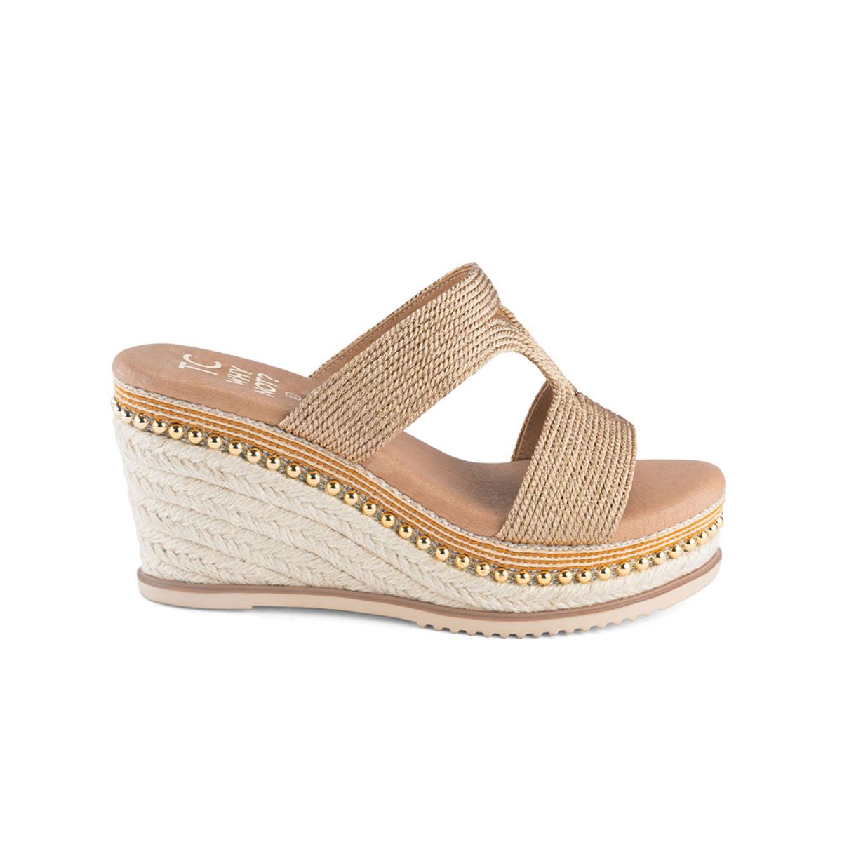 TIME CHOPPER - Sandalias Time Chopper 6W9304-6 Champagne - Mujer