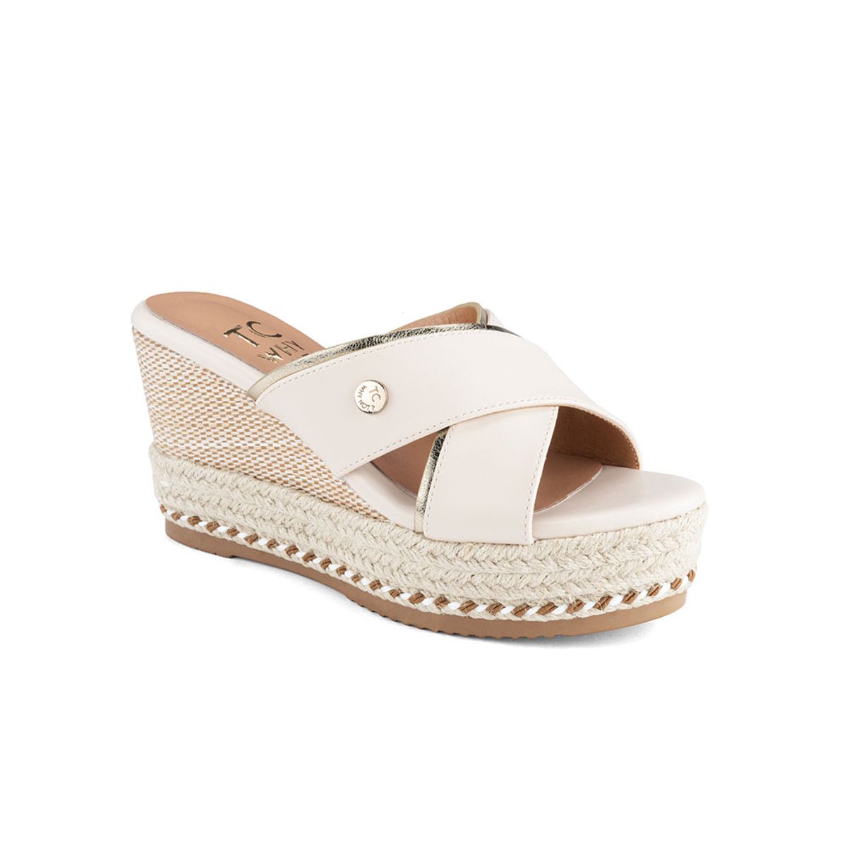 TIME CHOPPER - Sandalias Time Chopper 6W6415-32 Off White - Mujer