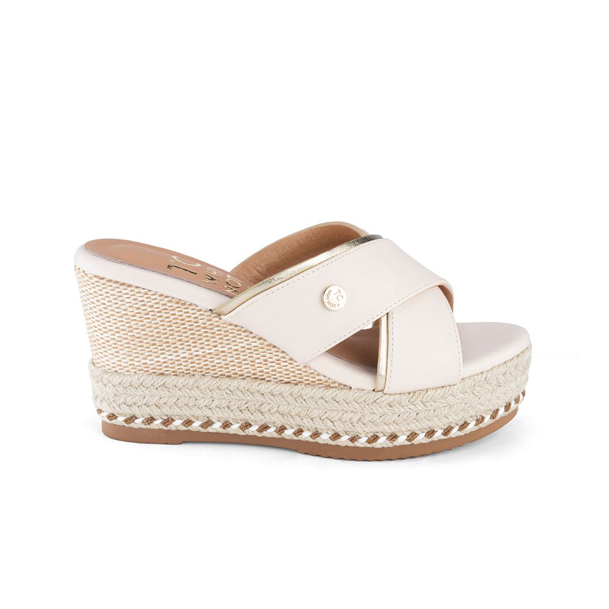 TIME CHOPPER - Sandalias Time Chopper 6W6415-32 Off White - Mujer