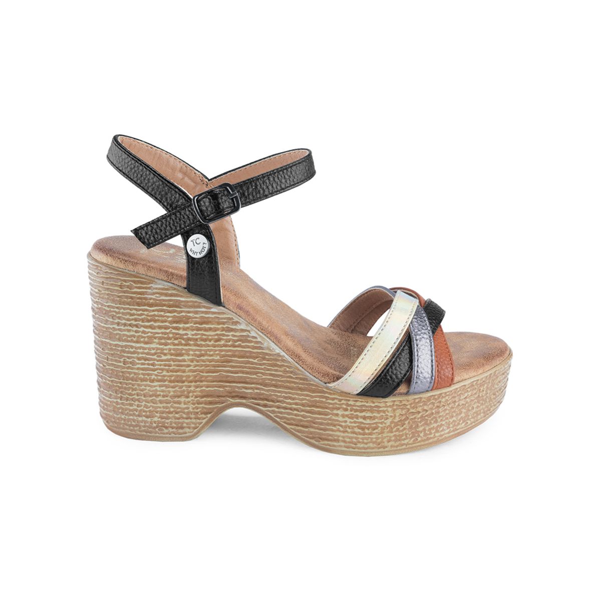 TIME CHOPPER - Sandalias Time Chopper Pl2321-2312 BlackMulti - Mujer