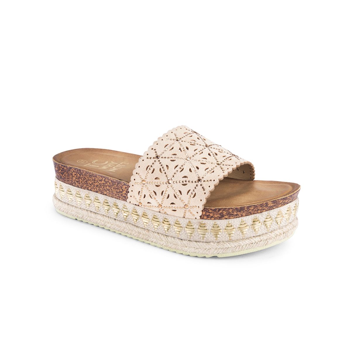 TIME CHOPPER - Sandalias Time Chopper H7532-18 Beige - Mujer
