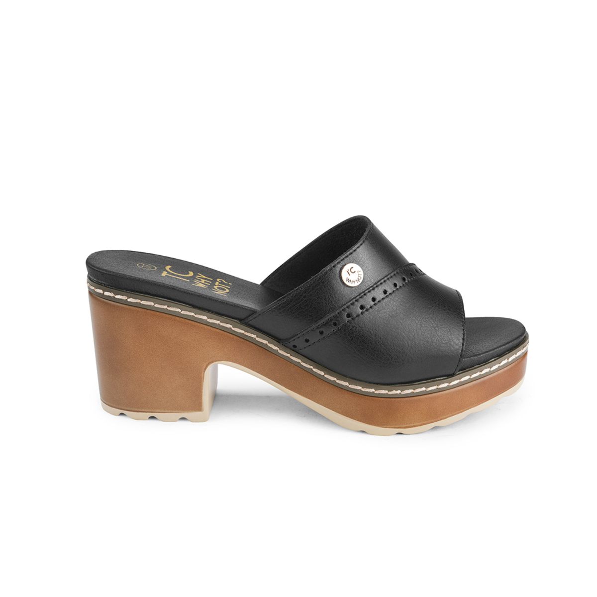 TIME CHOPPER - Sandalias Time Chopper Msn2025-7 Black - Mujer