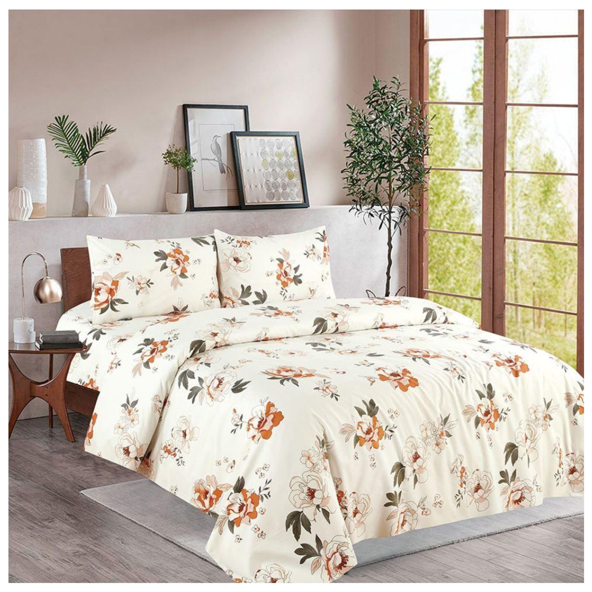 CASATEX - JUEGO DE SÁBANAS CASATEX CON DISEÑO DE 2 PLAZAS