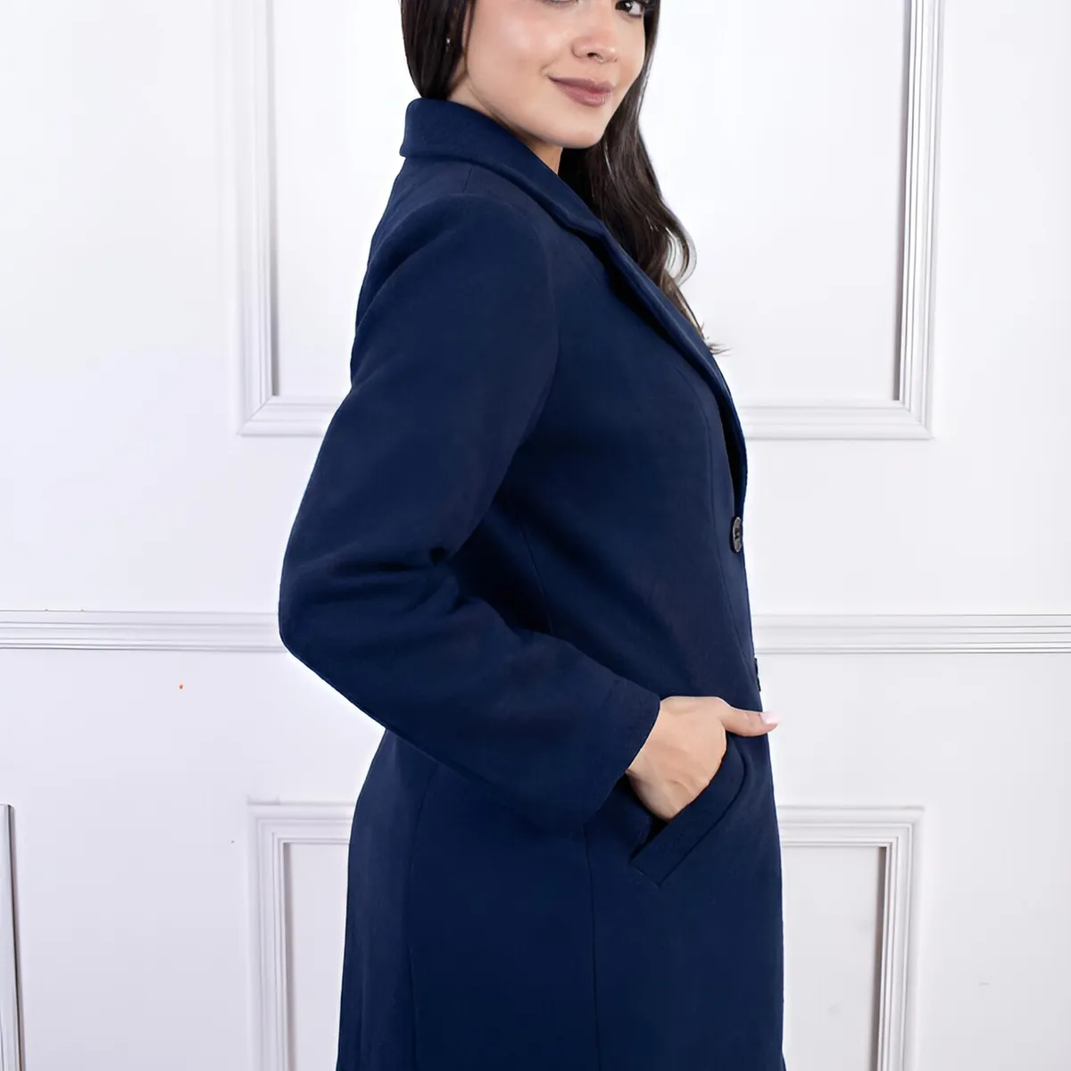 NANCY'S COLLECTION - Abrigo de Paño Mujer Nancys Collection