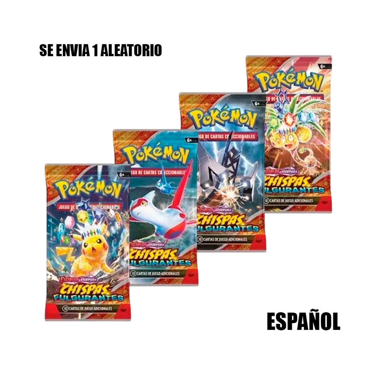 POKEMON - Pokemon TCG Chispas Fulgurantes Sobre Español