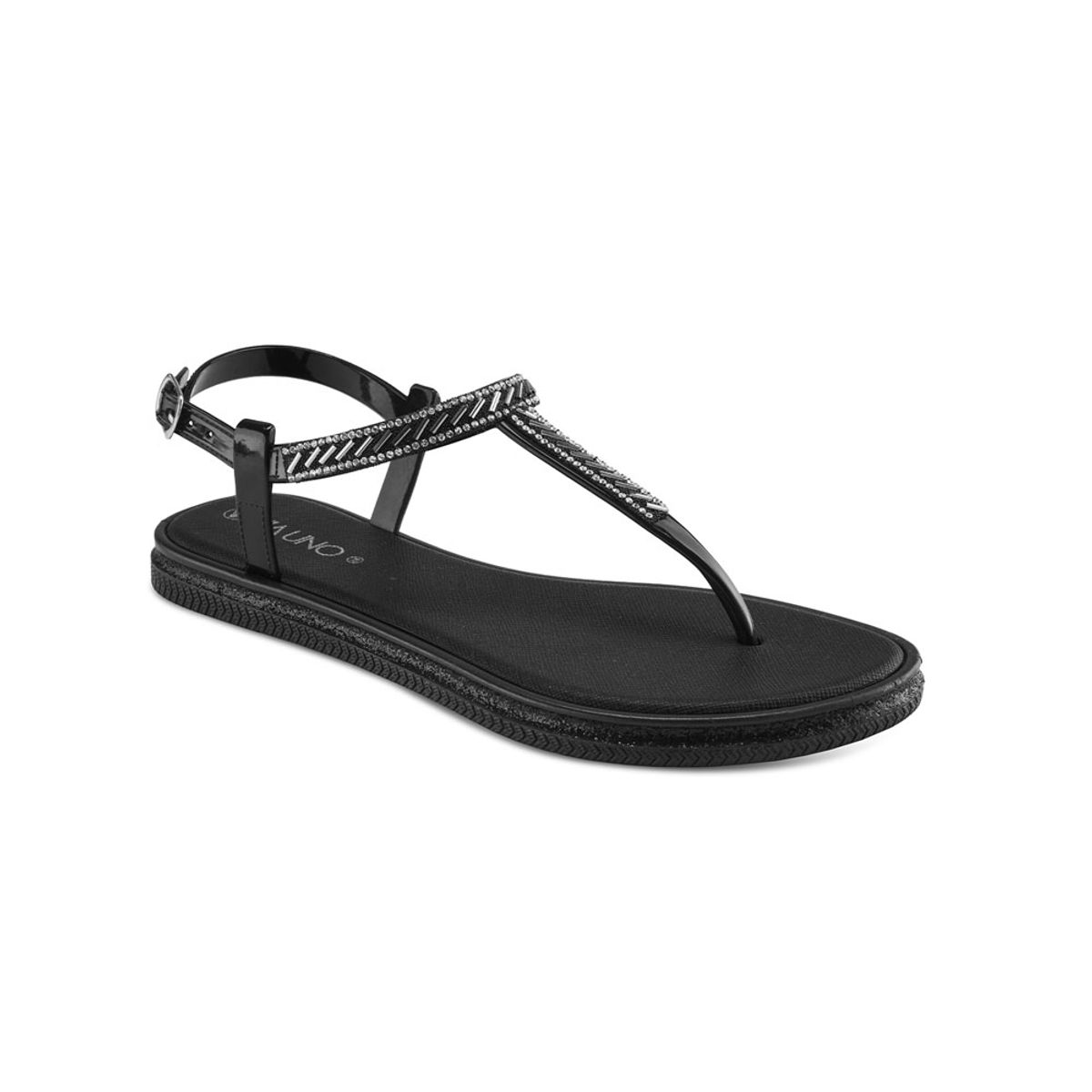VIA UNO - Sandalias Via Uno Lc044823 Black - Mujer