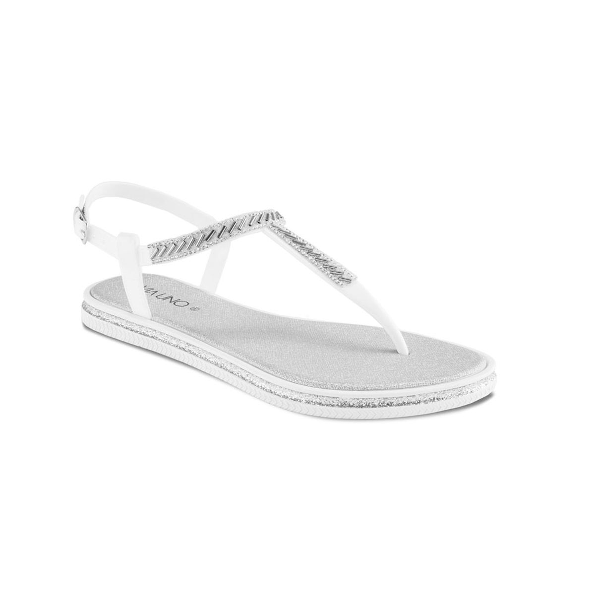 VIA UNO - Sandalias Via Uno Lc044823 Silver - Mujer