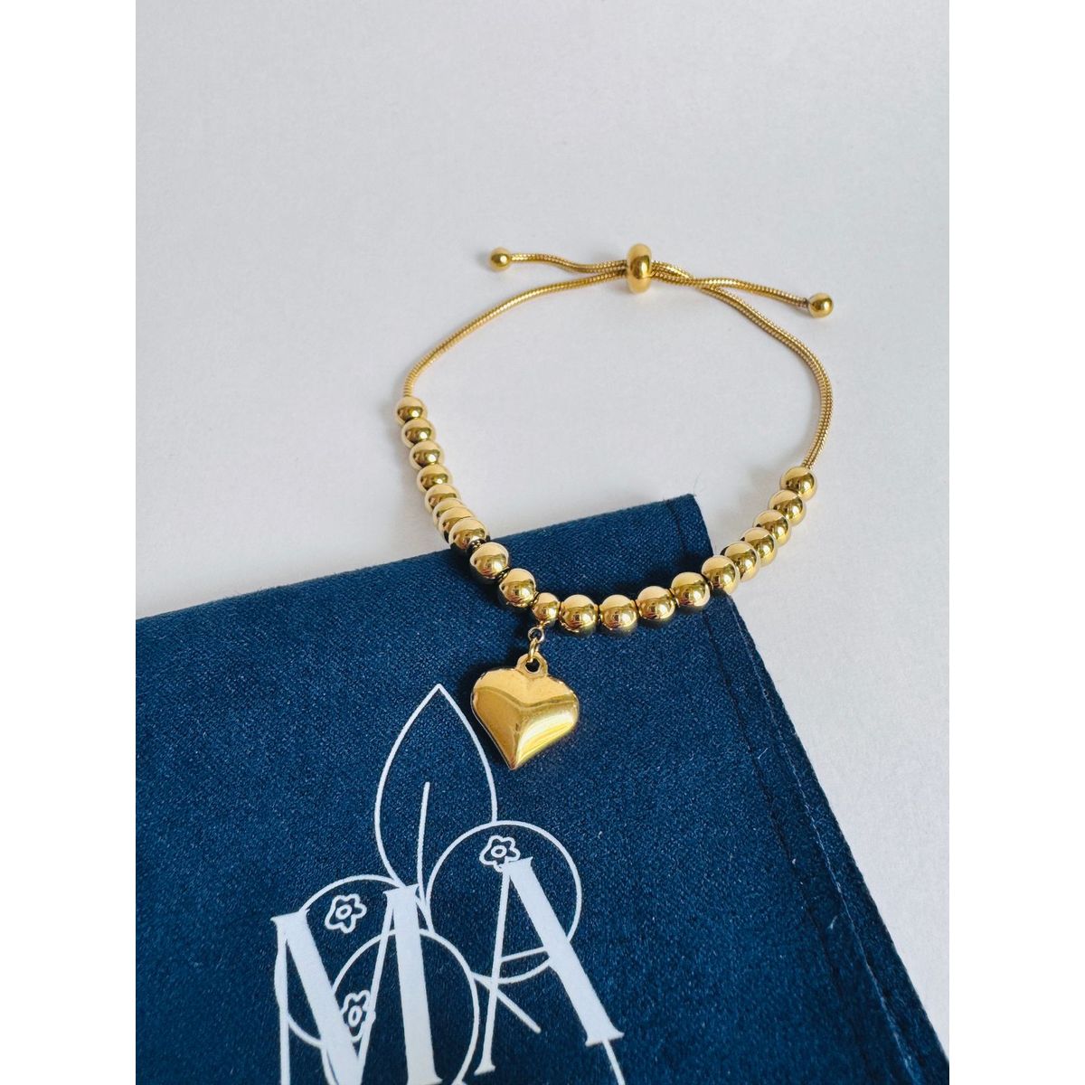 GENERICO - Pulsera corazón - Joyas de Mora azul