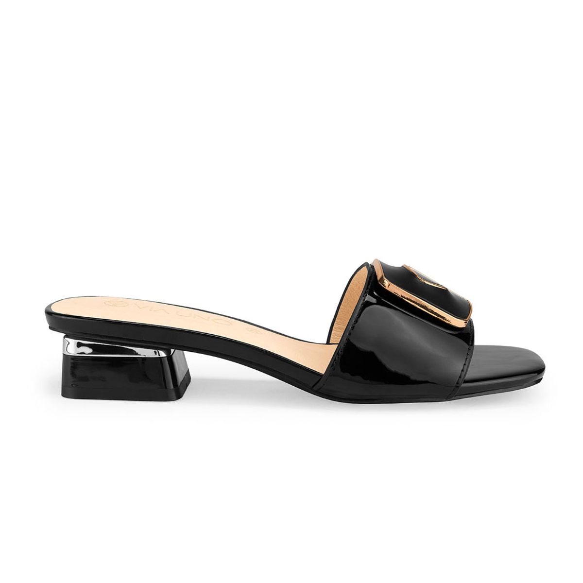 VIA UNO - Sandalias Via Uno 6F8103-7 Black - Mujer