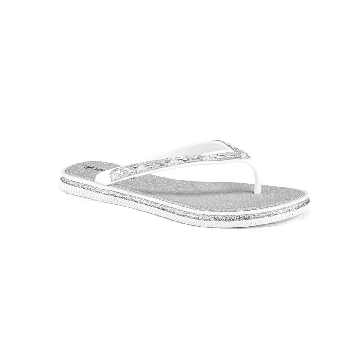 VIA UNO - Sandalias Via Uno Lc044592 White - Mujer