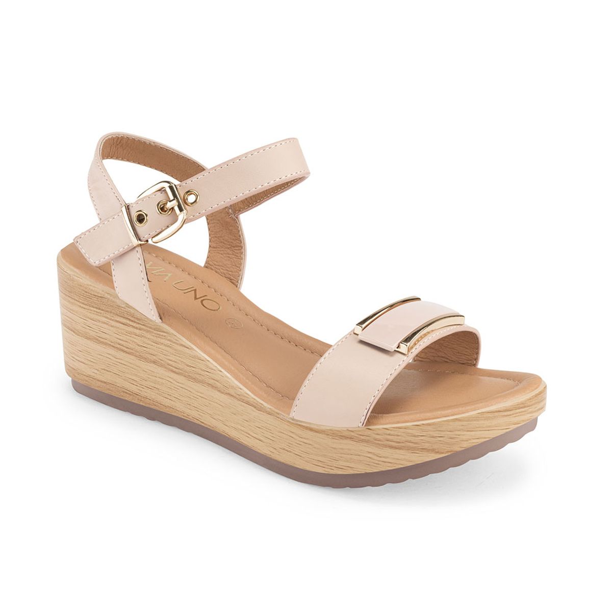 VIA UNO - Sandalias Via Uno 2B3599-15 Beige - Mujer