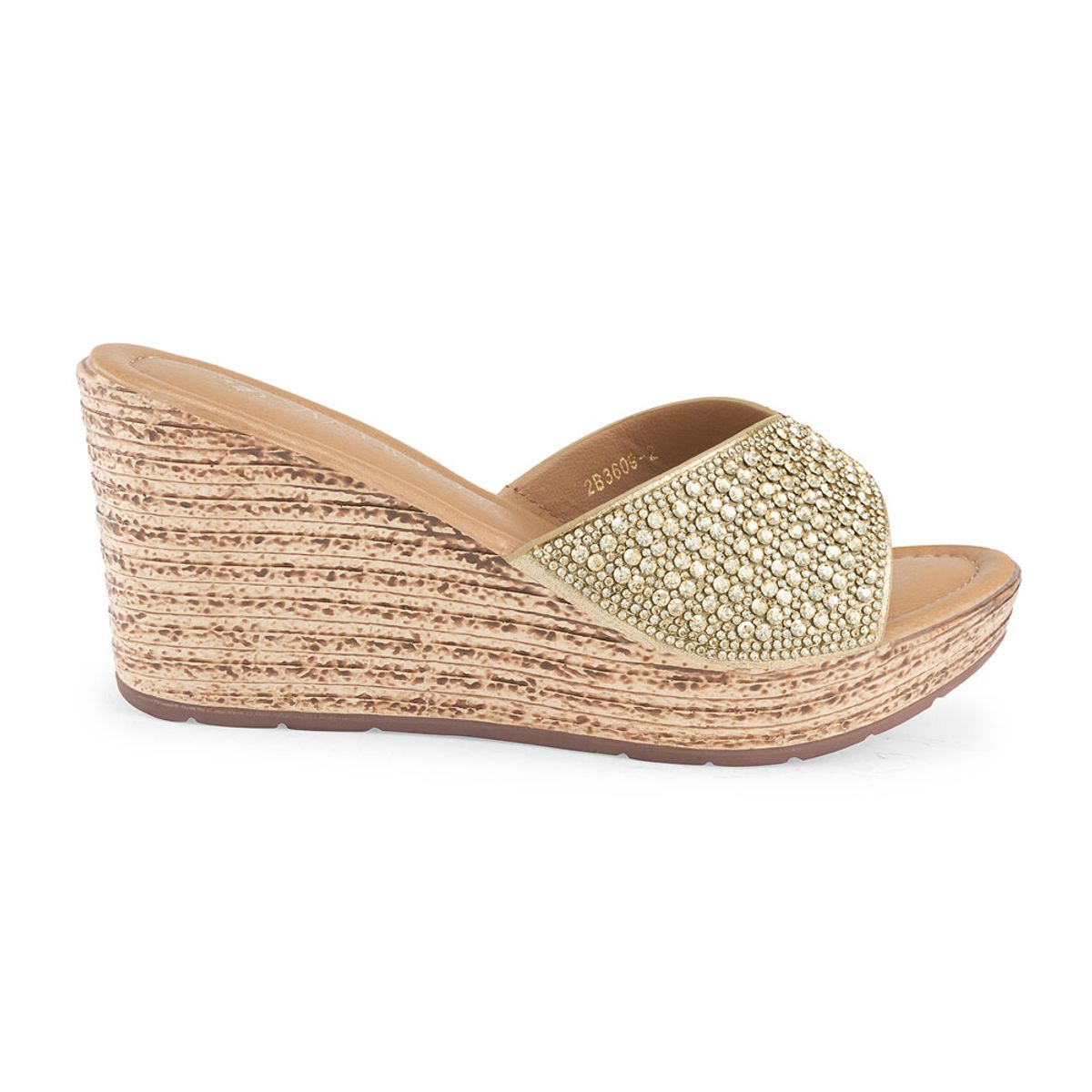 VIA UNO - Sandalias Via Uno 2B3609-2 Gold - Mujer