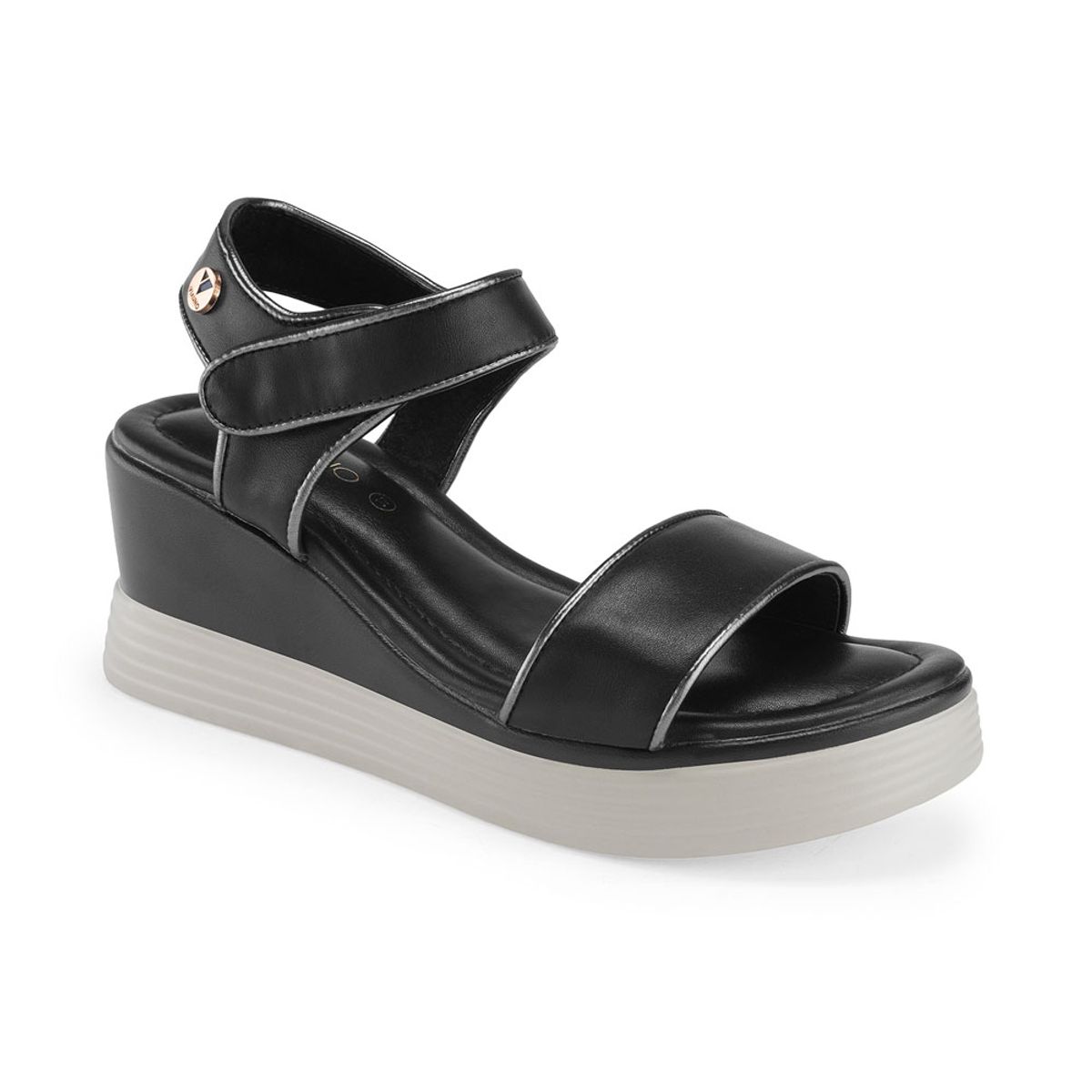 VIA UNO - Sandalias Via Uno 9T2839-11 Black - Mujer