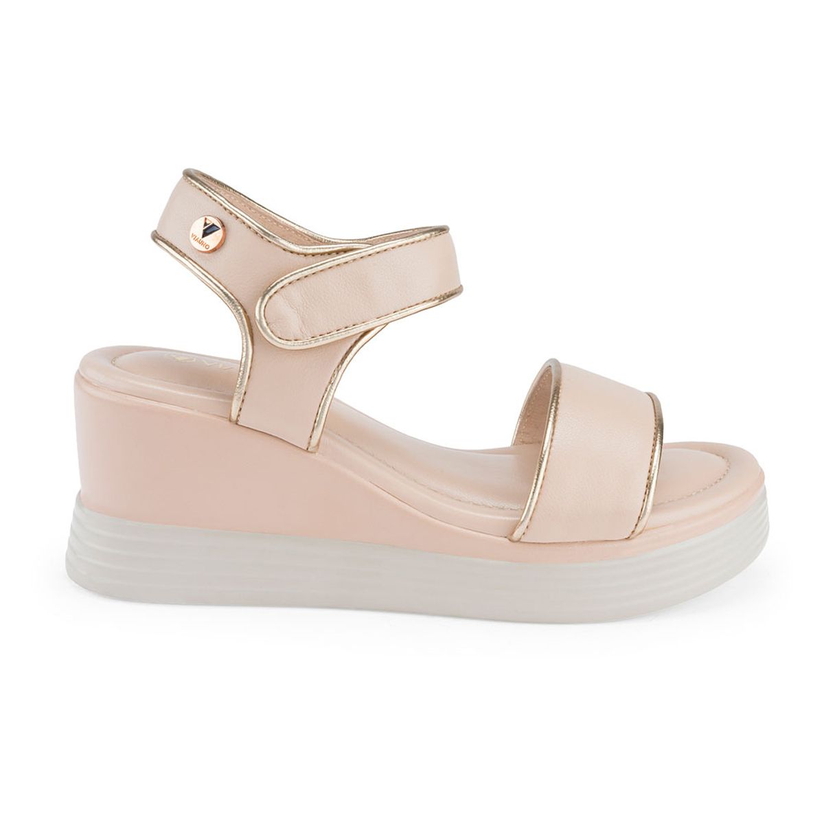 Via Uno - Sandalias Via Uno 9T2839-11 Beige - Mujer