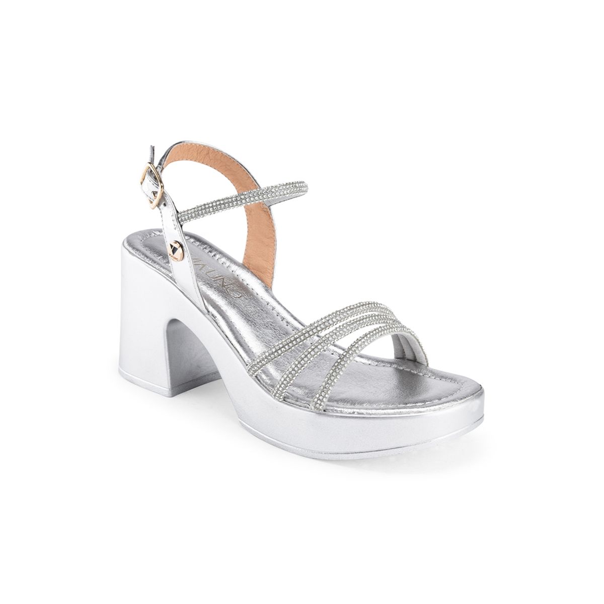 VIA UNO - Sandalias Via Uno 2B760-11 Silver - Mujer