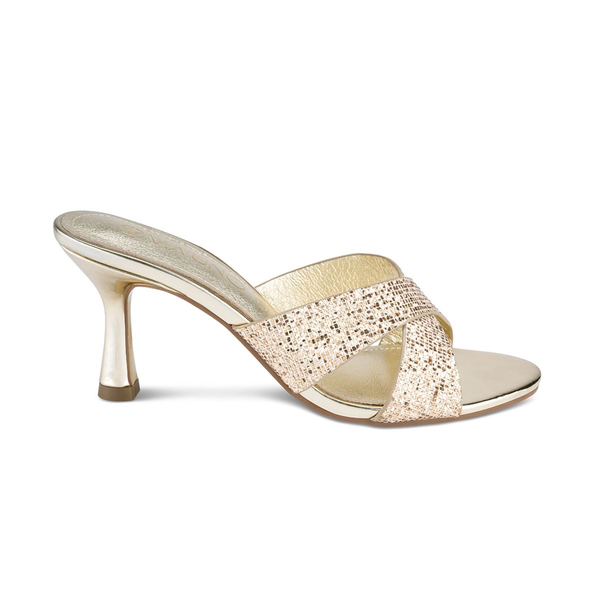 VIA UNO - Sandalias Via Uno 10G7470-2 Light Gold - Mujer