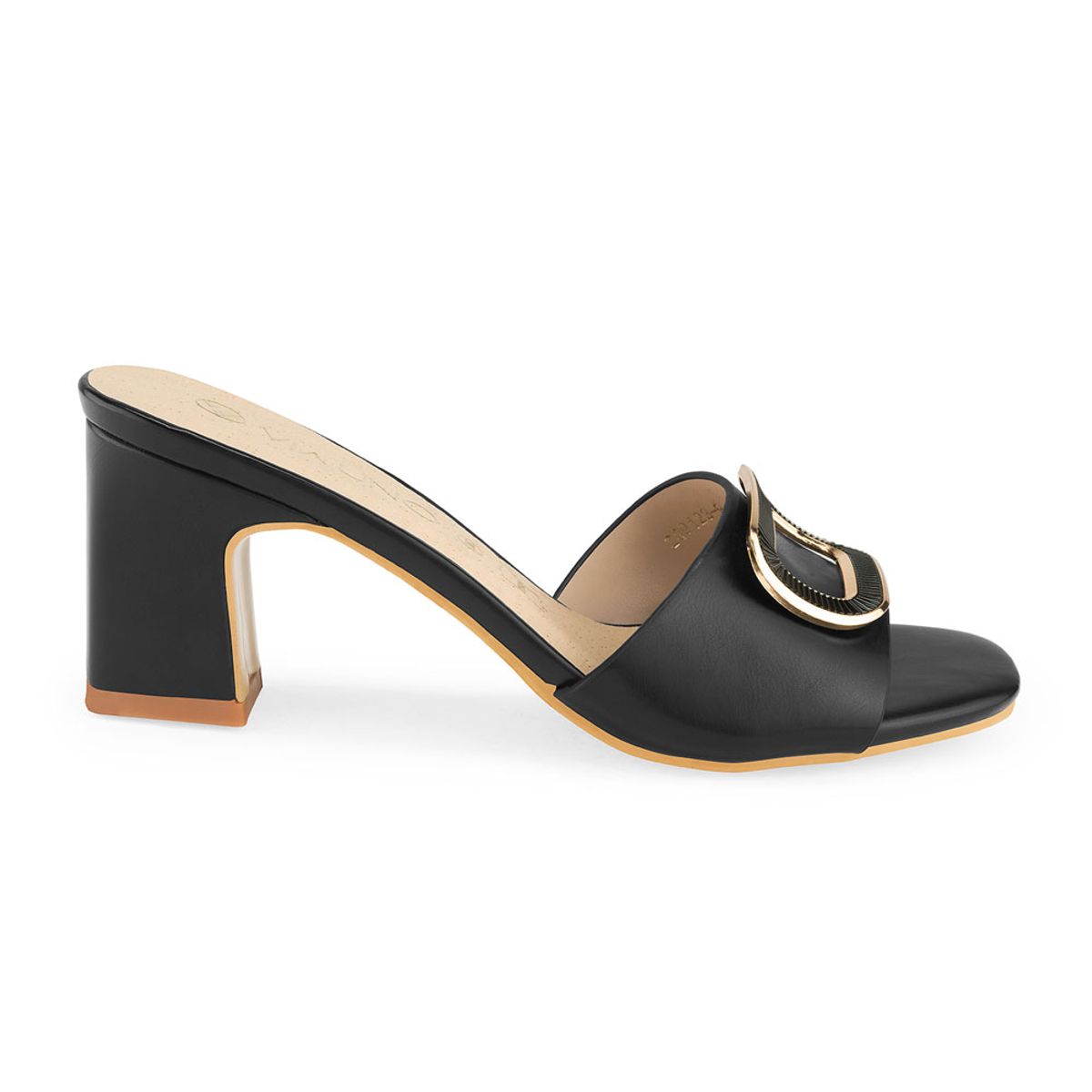 VIA UNO - Sandalias Via Uno 2G9123-9 Black - Mujer