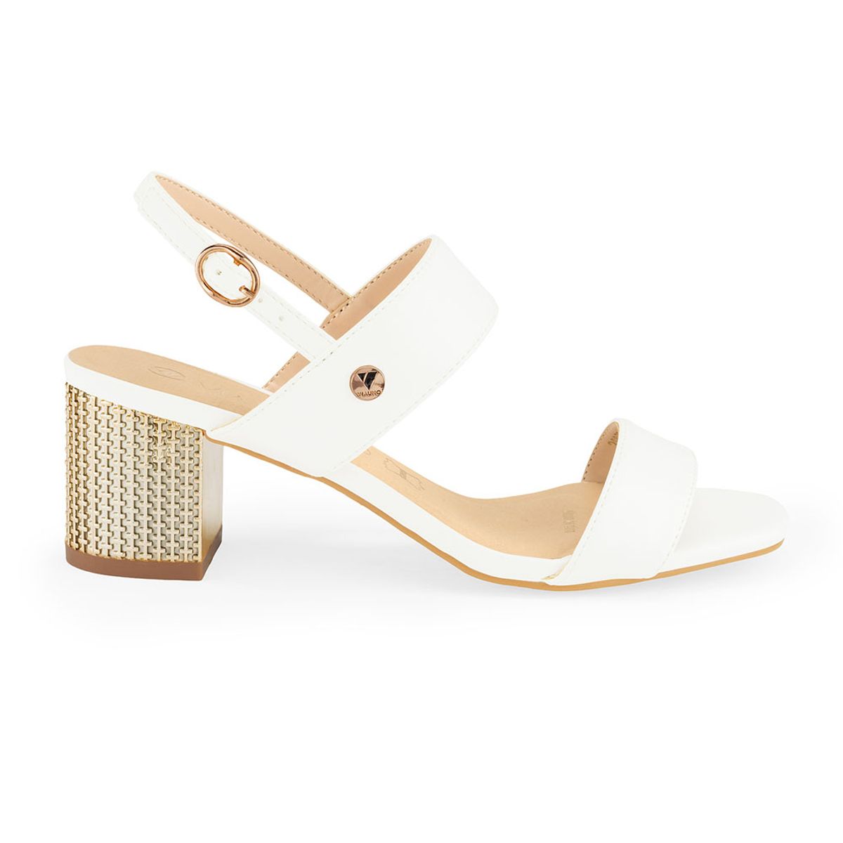 VIA UNO - Sandalias Via Uno 2G9778-7 White - Mujer
