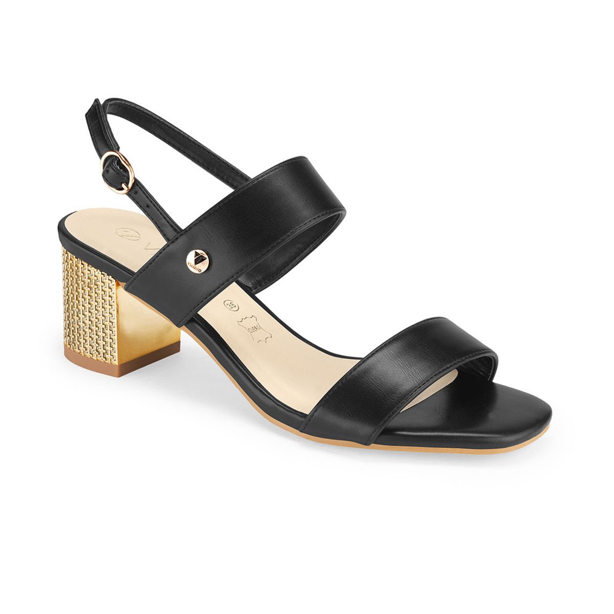 VIA UNO - Sandalias Via Uno 2G9778-7 Black - Mujer