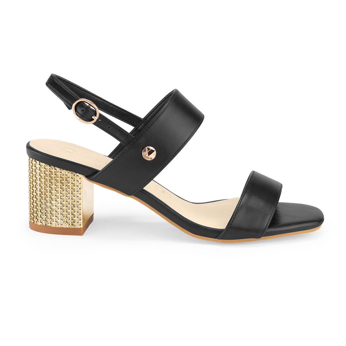 VIA UNO - Sandalias Via Uno 2G9778-7 Black - Mujer